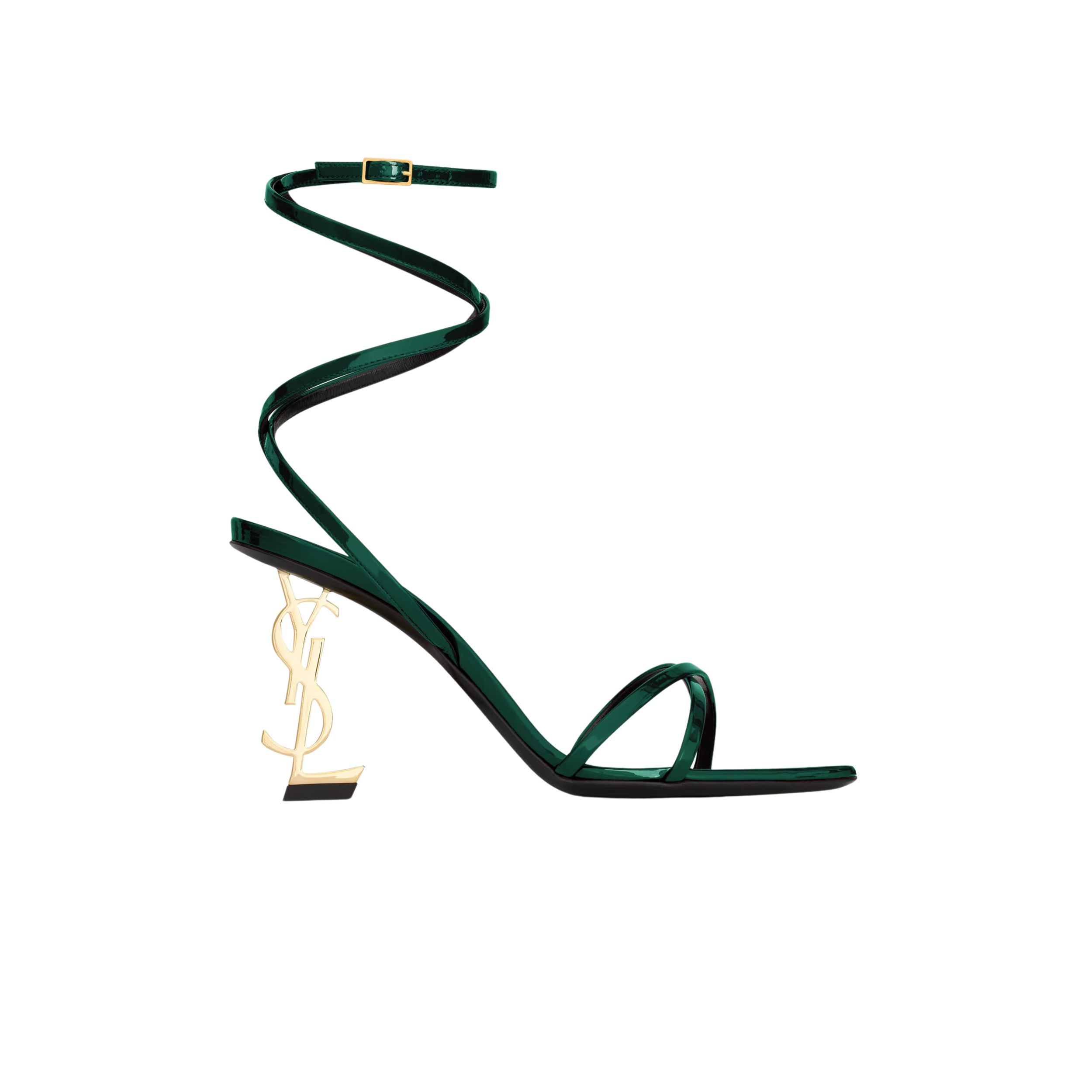 OPYUM SANDALS IN PATENT LEATHER