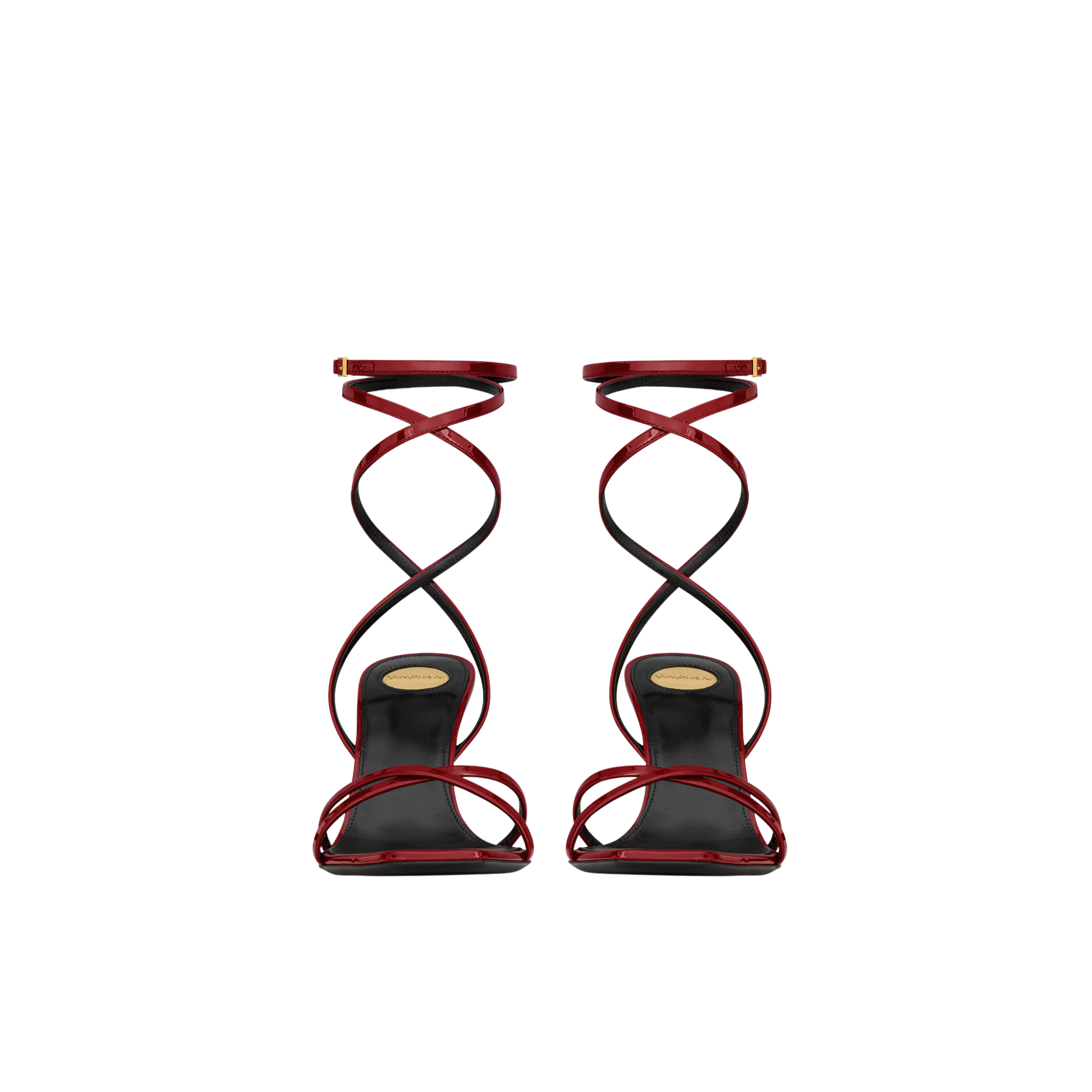 OPYUM SANDALS IN PATENT LEATHER