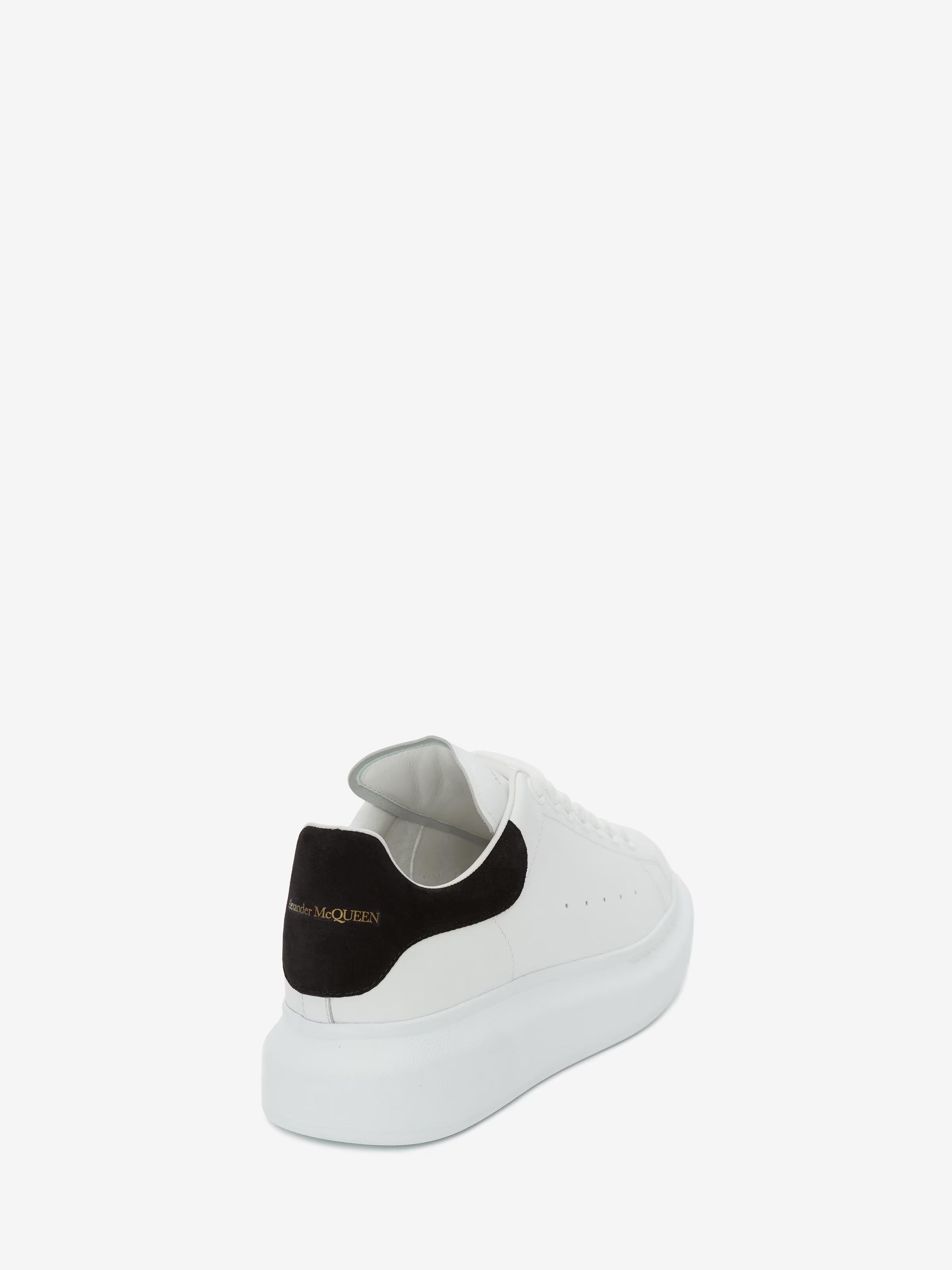Alexander McQueen sneakers in white/black