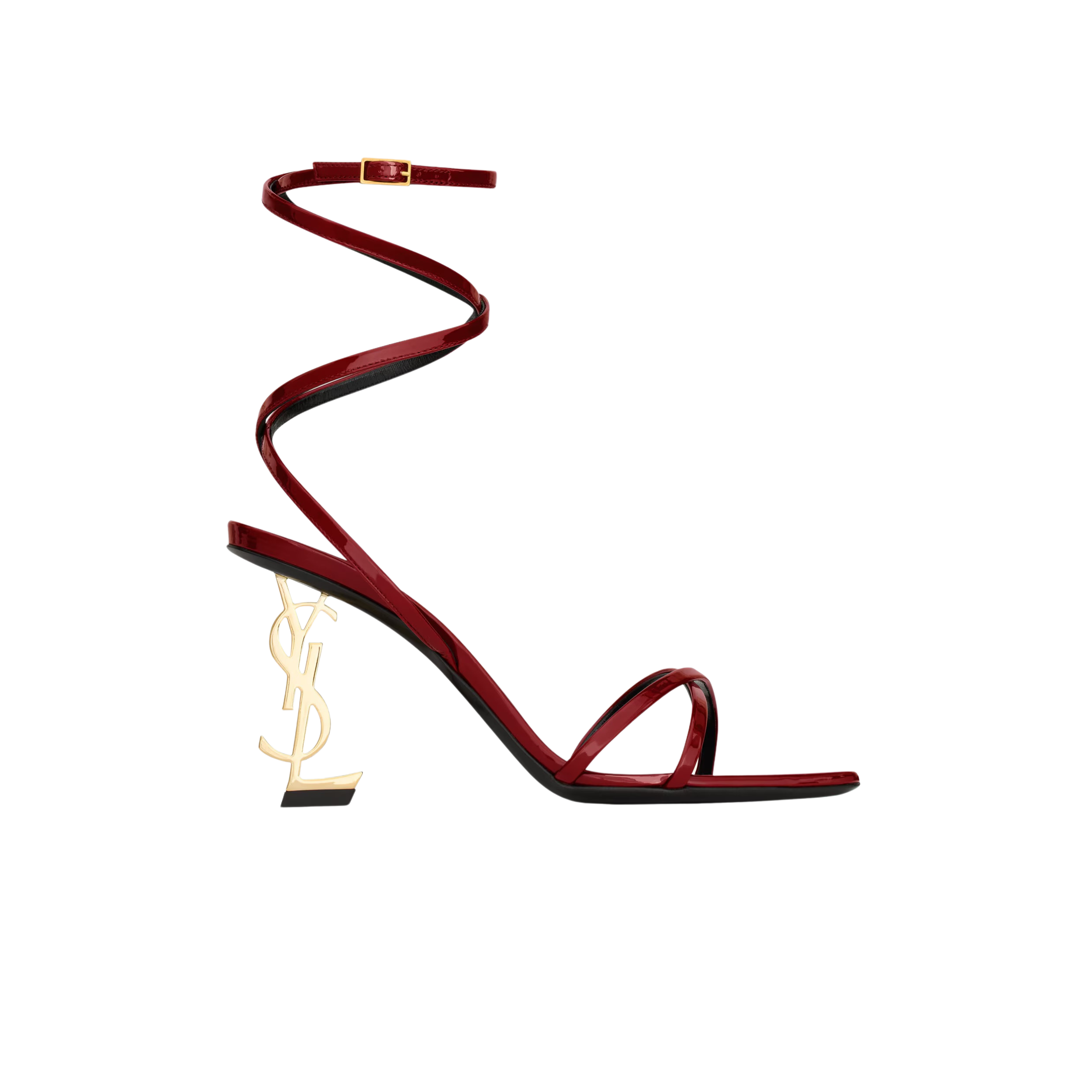 OPYUM SANDALS IN PATENT LEATHER